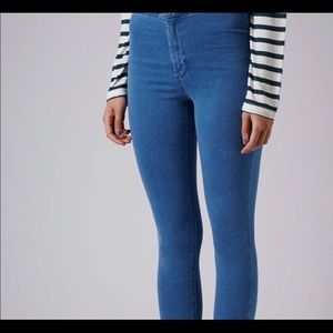Topshop Joni Moto Jeans